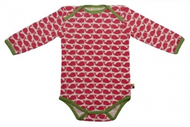 loud + proud 202 Unisex - Baby Babybekleidung/ Unterwäsche/ Bodys, Gr. 50/56, Pink (Rosenrot )