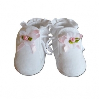 Festlicher Schuh für Taufe Hochzeit Taufschuhe Jungen Mädchen Baby Babies Kind Kinder TP11 9 cm Gr. 16
