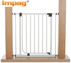 Impag® Türschutzgitter 73 - 142 cm zum Klemmen Ohne Bohren EasyStep