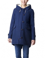 ESPRIT Maternity Damen Parka Umstands Jacke Jacket, Gr. 40, Blau (Navy 400)