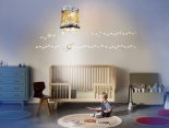 Zauberhafter Lampenschirm für Magie im Kinderzimmer
