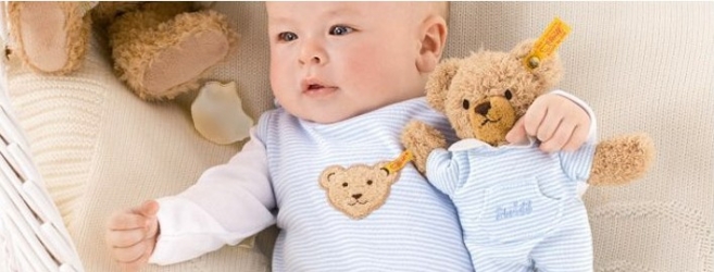 STEIFF - Collection -  Kuscheltiere und Babymode wahr gewordene Kinderträume