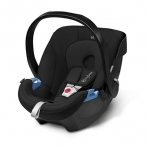 CYBEX SILVER Babyschale Aton, Gruppe 0+ (0-13 kg), Kollektion 2015, pure black