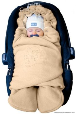 Die Baby-Winter-Einschlagdecke für die Babyschale von Bybum kaufen