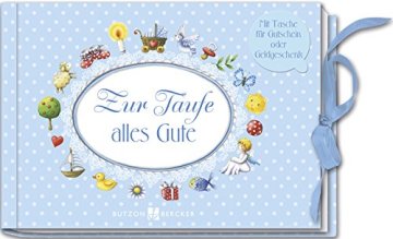 Zur Taufe alles Gute - Geldgeschenk für kleine Jungen