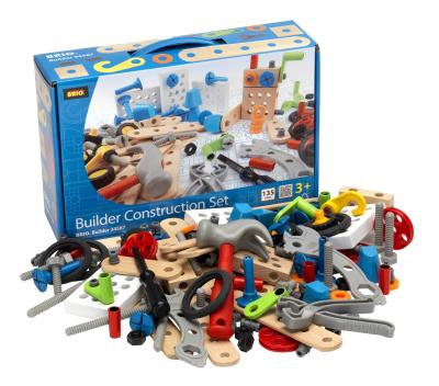 Das Brio-Builder Construction-Set mit 135 teilen kaufen