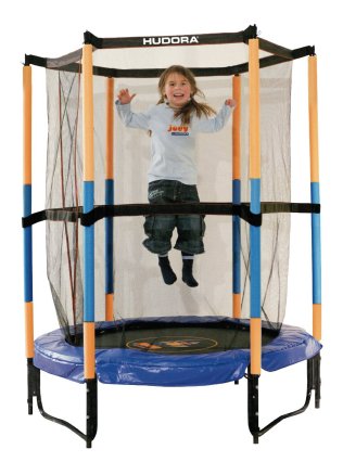 Das Sicherheits-Trampolin für Kleinkinder von Hudora kaufen