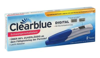 Schwangerschaftstest CLEARBLUE digital (2 Stück) bestellen