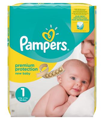 Ein Paket Pampers New Born Größe 1 - 92 Stück - bestellen