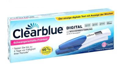 Schwangerschaftstester Clearblue Digital mit Wochenbestimmung (2 Stk.) bestellen