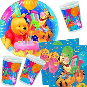 Das Kindergeburtstags-Partyset Winnie Puuh bestellen