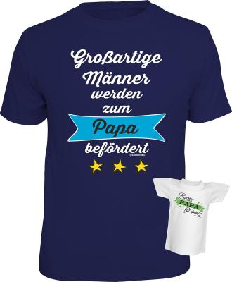 Das lustige T-Shirt zum Vater werden bestellen