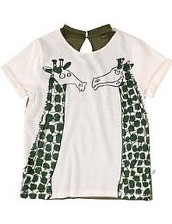 Das Kinder-T-Shirt mit Giraffen von Stella Mc Cartney bestellen
