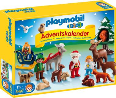 Den Weihnachts-Kalender von Playmobil 1-2-3 bestellen