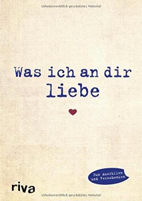 Das Ausfüllbuch - Was ich an Dir liebe - bestellen