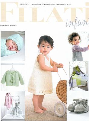 Lana Grossa Filati Kids & Babys 12 Strickzeitschrift mit Strickanleitungen