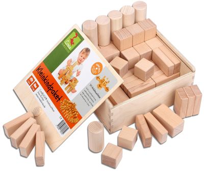 Das CreaBLOCKS Holzbausteine natur Kleinkindpaket bestellen