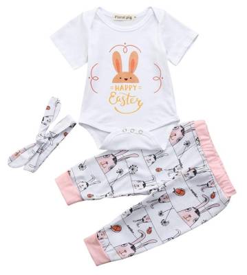 Das Baby-Outfit zu Ostern mit Kaninchen bestellen