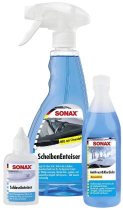 Das SONAX WinterFitSet mit Enteiser für Schlösser und Scheiben bestellen