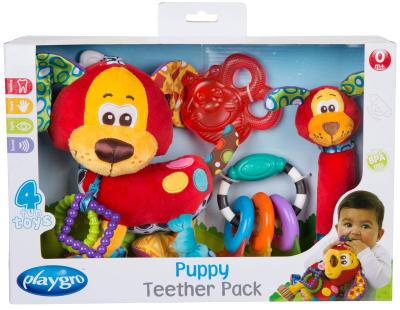 Das Playgro Spiel- und Beißring-Geschenkset Hündchen bestellen