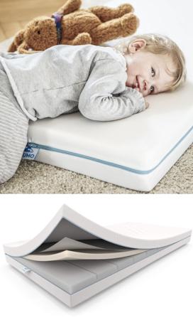 Die Baby-Matratze mit integriertem Nässeschutz von CUMO bestellen
