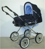 EICHHORN Kombi Kinderwagen Designer Sandmännchen Serie Marine/Bleu P11