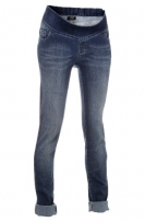 Noppies Damen Umstandsmode Hose 20100, Gr. 38 (M), Blau (50 stone wash)