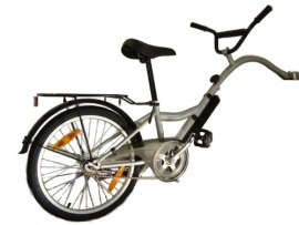 terrabikes Nachläufer Trailer Bike, silber, 66089