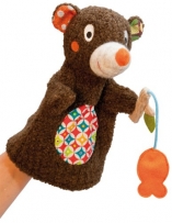 Ebulobo Woodours Bärenfamilie Handpuppe