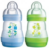 MAM 99919211 Anti-Colic Doppelpack für Jungen, 160 ml