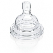 Philips Avent SCF634/27 - 2 x Vierloch-Sauger - schneller Nahrungsfluss