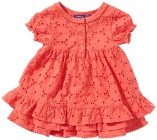 MEXX Baby - Mädchen Kleid K1CID004, Gr. 80, Rot (615)