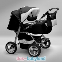 Akjax "Gemini" 40 Farben - Zwillingswagen - Zwillingskinderwagen - Geschwisterwagen - Zwillingsbuggy