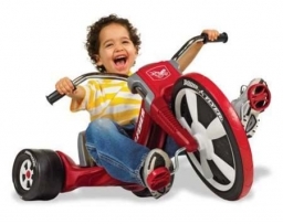 RADIO FLYER 'Big Flyer 79' Chopper/Trike mit Renn-Hinterreifen / Belastbarkeit: 29,5 kg / Alter: 3 - 7 Jahre