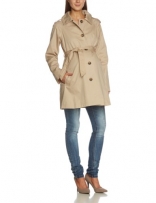 MAMALICIOUS Damen Umstands Mantel LAURA L/S LONG TRENCHCOAT, Gr. 42 (Herstellergröße: 42 (XL)), Beige (Nomad)