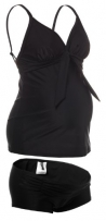 Neuer STYL am Strand Noppies Tankini --KOKO-- mit Layer-Cups 63907 (M/L (38-42), schwarz mit Shorts YOKI)