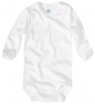 Sanetta 320700 Unisex - Baby Babykleidung/ Unterwsche/ Bodys, Weiß (Weiss), Gr. 80