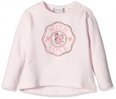 Sanetta Baby-Mädchen Sweatshirt 113703, Rosa (Shadow Rose 37052), 62