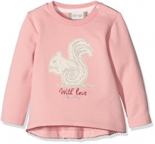 Sanetta Baby - Mädchen Sweatshirt 113704, Gr. 62, Rosa (candy blush 37051)