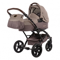 Knorr-Baby 3200-05 Kombikinderwagen Voletto Happy Colour, beige-braun