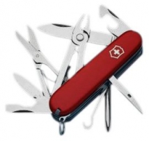 VICTORINOX Offiziersmesser Deluxe Tinker, rot