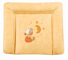 Julius Zöllner 22201 2581 9 - Wickelauflage Softy, Folie phtalatfrei, 75/85 - Kuschelbär apricot