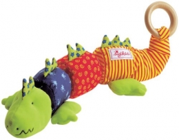 Sigikid 49512 - PlayQ Klettdrache zum auseinandernehmen, Größe: 42 cm