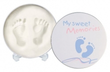 My Sweet Memories 34122004 - Metall-Geschenkbox für Baby-Abdruck